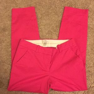 Hot Pink J. Crew Cafe Capris!